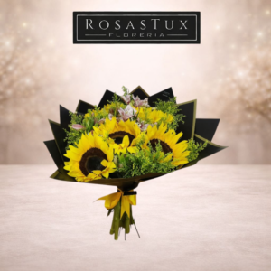 Ramo de 5 girasoles GS5FL02