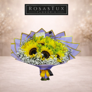 Ramo de 10 girasoles GS10FL02