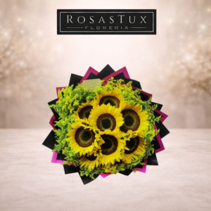 Ramo de 10 girasoles GS10FL03