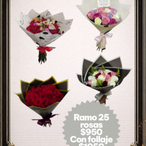Ramo de 25 rosas